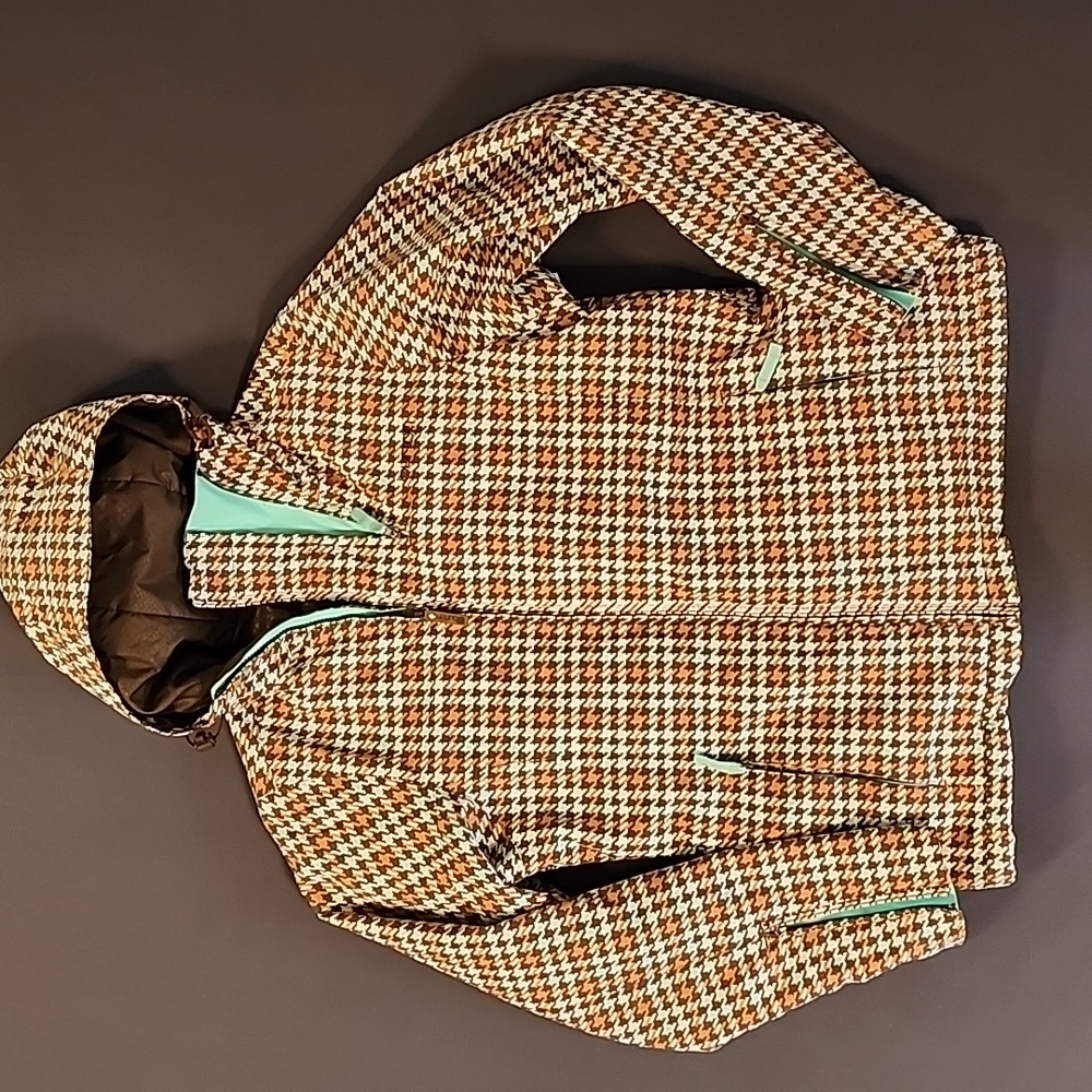 Burton Houndstooth Snowboarding Jacket size M